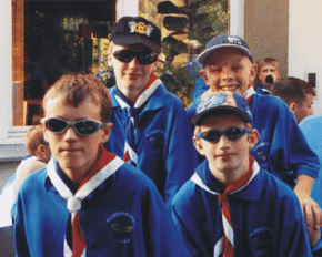 Scouts in Baden Baden